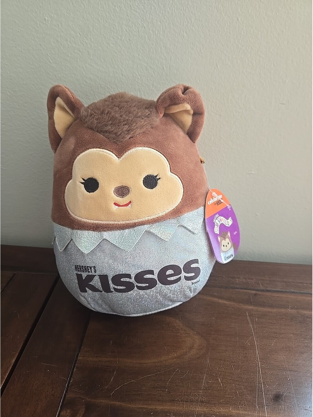 Squishmallows Halloween Hershey Kiss Lyca The Werewolf 7” NWT New With Tags